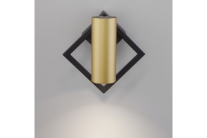 Бра Eurosvet Turro 20091/1 LED черный/ золото - 2