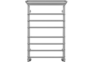 Водяной полотенцесушитель Terminus Арктур П8 500х796 с полкой Хром