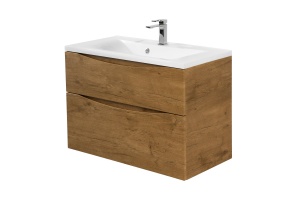 Тумба с раковиной BelBagno Marino 90 светлое дерево - 3