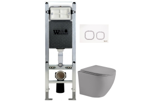 Комплект Weltwasser AMBERG 350 ST + MERZBACH 004 MT-GR + AMBERG RD-WT (10000006558)