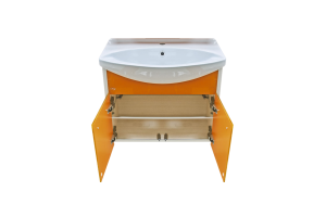 Джулия - 75 Тумба подвесная оранжевая - 3