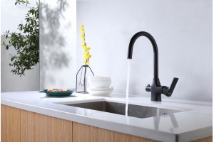 Смеситель Lemark Ursus для кухонной мойки LM7261BL - 3