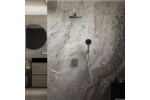 Душевой комплект Vincea Inspire с термостатом сталь - 3