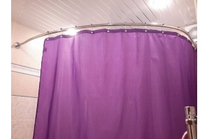 Карниз для ванны 160х97 см Aquatek Бетта KARN-0000002, хром - 3