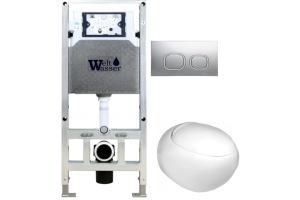 Комплект Weltwasser AMBERG 506 ST + JECKENBACH 004 GL-WT + AMBERG RD-CR (10000006888)