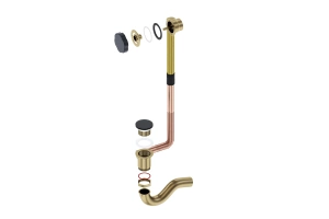 Слив перелив Timo 8004/03 черный - 2