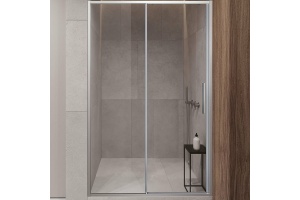 Душевая дверь Vincea Slim-U 110 хром стекло прозрачное