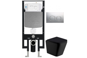 Комплект Weltwasser AMBERG 497 + GELBACH 004 MT-BL + AMBERG RD-MT CR (10000006605)