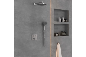 Душевой комплект Vincea с термостатом хром - 3