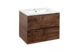 Тумба под раковину Vincea Mia 70 темное дерево