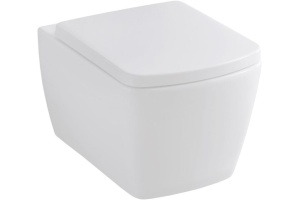 4.33004.20 LIBERTY Унитаз подвесной, Rimless, 500x360мм, без сидения, белый (279260)