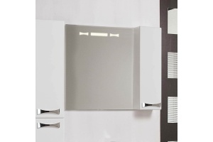 Зеркало-шкаф Aquaton Диор 80 R  с подсветкой и подогревом белый - 3