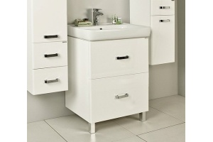 Комплект мебели напольный Aquaton Америна 70 Н белый глянцевый - 2