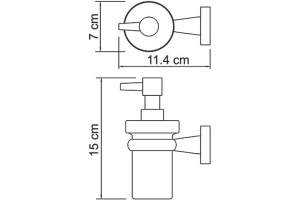 Дозатор Wasserkraft Lippe K-6599 - 3