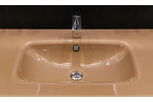 Раковина - столешница Armadi Art NeoArt 100 бежевый - 2