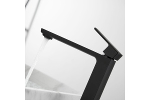 Смеситель для раковины Vincea Next черный матовый - 2