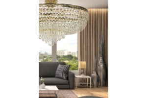 Люстра на штанге Arti Lampadari Nonna Nonna E 1.3.50.503 G - 2