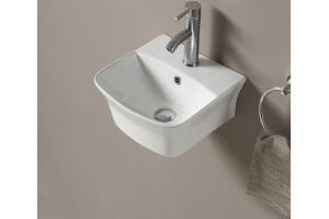 Раковина подвесной Ceramalux N 45 белый (78369А)