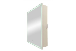 Зеркало-шкаф с подсветкой ART&MAX TECHNO AM-Tec-600-800-1D-L-DS-F - 3