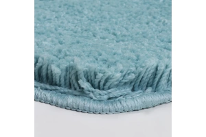 Коврик для ванной комнаты Wasserkraft Kammel голубой - 2