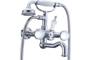 Смеситель Boheme Brillante Presente 353 для ванны с душем