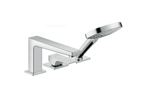 Смеситель Hansgrohe Metropol на край ванны, на 3 отверстия, хром 32551000