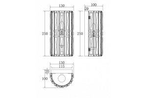 Настенный светильник Maytoni Aster MOD094WL-01CH - 2