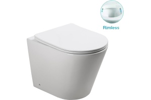 Унитаз приставной SantiLine SL-5020 безободковый, с микролифтом - 2