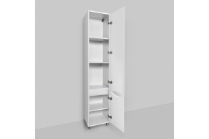 Шкаф-пенал AM.PM Like 35 R напольный, белый глянец - 2