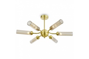 Люстра на штанге Freya Borgy FR5379CL-06G