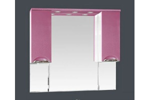 Жасмин - 105 ЗЕРКАЛО  (свет) розовая плёнка - 3