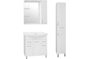 Зеркало-шкаф Style Line Панда 80 см (ЛС-00000080) - 3