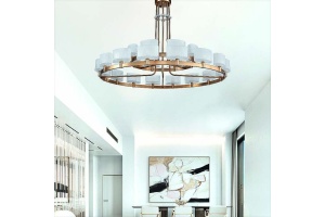 Люстра на штанге Newport 4330 4338+16/C gold - 2