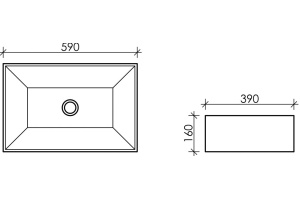 Раковина Ceramica Nova Element CN5013 - 2