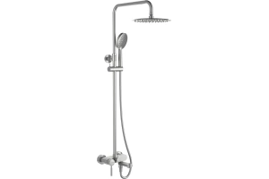 Душевая стойка Wasserkraft никель