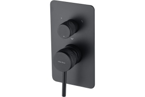 Смеситель для ванны с душем Allen Brau Priority черный матовый