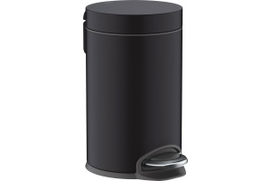 Мусорное ведро Hansgrohe AddStoris 3 л, матовый черный 41775670