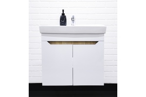 Мебель для ванной DIWO Архангельск 60 дуб сонома, подвесная - 3