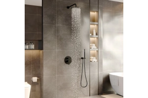 Душевой комплект Berges Nardis 2R черный матовый - 2