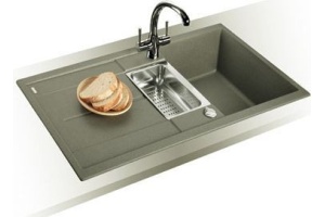 Мойка из гранита Blanco Metra серый (517353) - 2