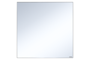 MARS - 80 Зеркало в черном матовом профиле - 2