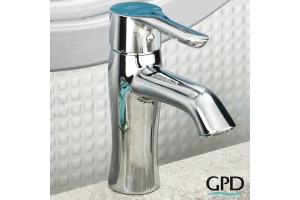 Смеситель для раковины GPD Felis хром - 2