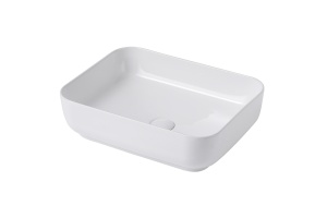 Раковина накладая ABBER Rechteck 50 белая (AC2202)