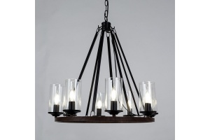 Подвесная люстра Arte Lamp Dalim A7014SP-8BK - 2