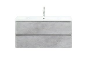 Тумба с раковиной BelBagno Albano 105 серый