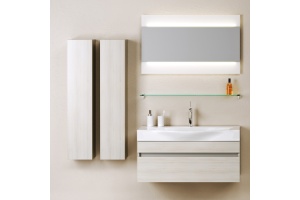 Мебель для ванной Aqwella 5 stars Бергамо 100 акация