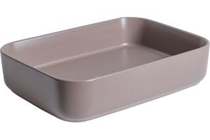 Раковина Allen Brau Fantasy Quad 50x36, коричневая