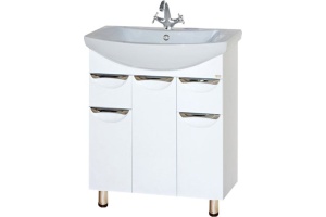 Мебель для ванной Misty Лаванда 70 с ящиками - 2