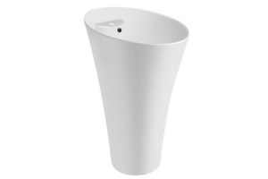 Раковина напольная CeramaLux N 42.5 см белый (WK8100(G-306))