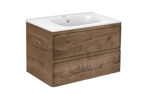 Тумба с раковиной Vincea Vico 80 светлое дерево